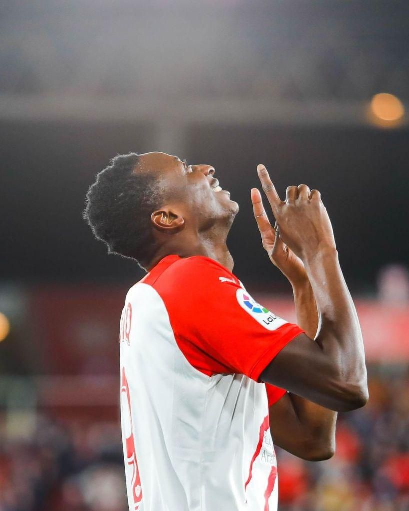 Super Eagles striker Sadiq Umar scored a brace in his side's draw on Saturday