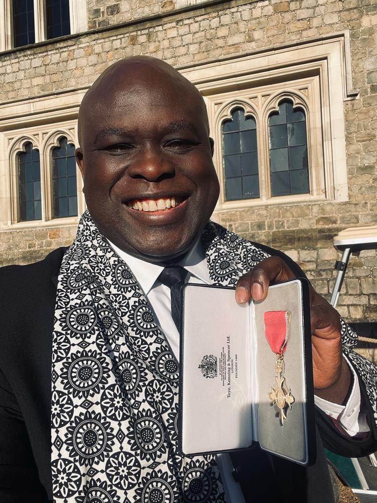British Nigerian gospel singer, Muyiwa Olarewaju