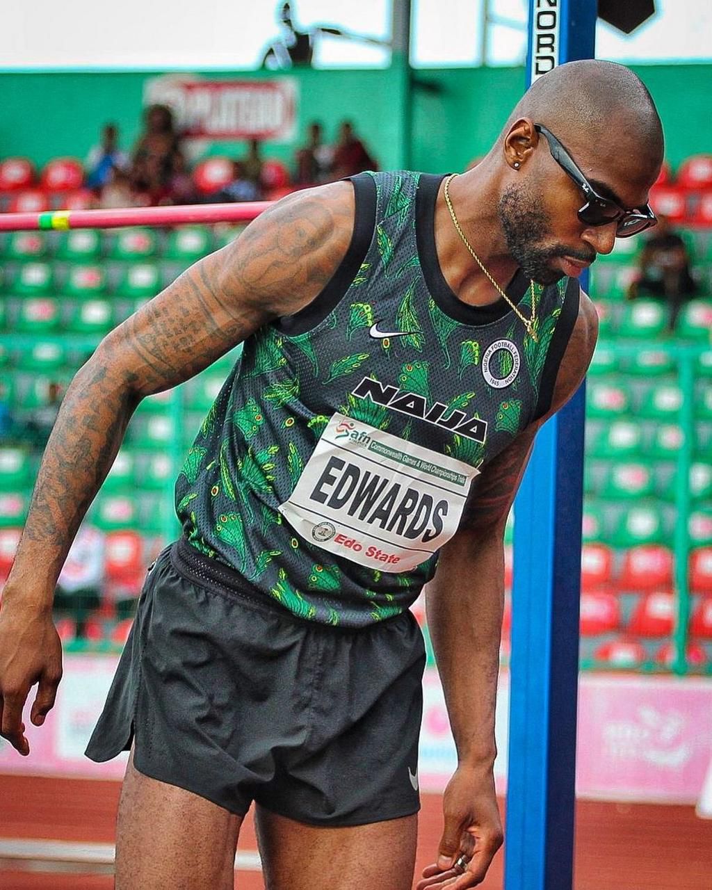 BBNaija star Mike Edwards crowned 2-time Nigerian high jump champion