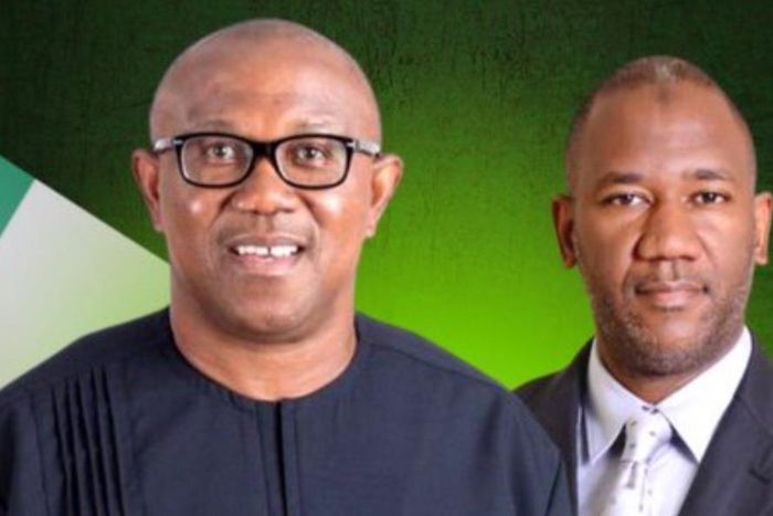 Peter Obi and Datti Baba-Ahmed are the Presidential and Vice Presidential candidates of the Labour Party respectively. (PG)