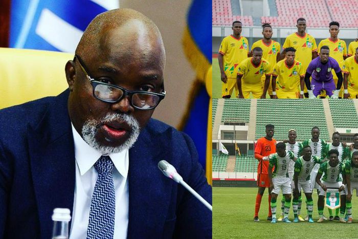 Pinnick teases Nigeria and Benin Republic collaboration for AFCON 2025