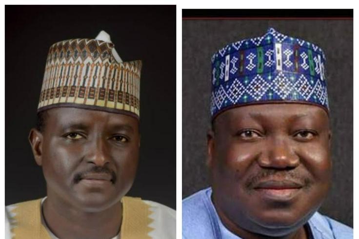 Bashir Machina and Ahmed Lawan. (Pulse)