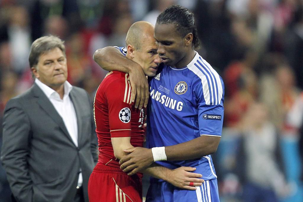 Didier Drogba played a major part in Chelsea winning the 2012 Champions League final