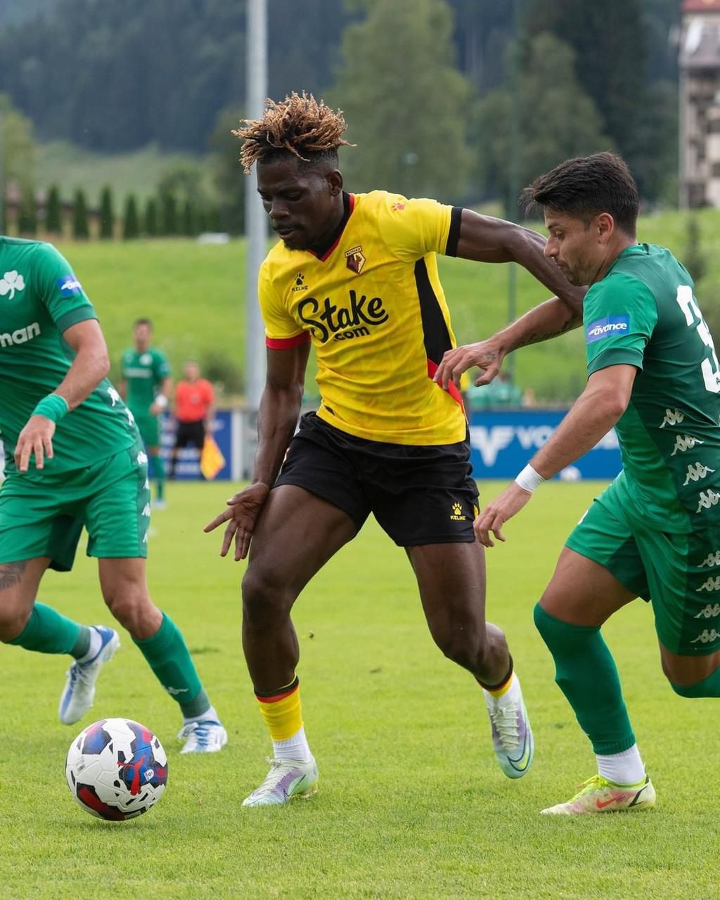 Dele-Bashiru, Kalu shine as Watford held by Panathinaikos in pre-season