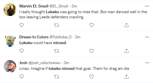 Lukaku almost missed a golden opportunity for Chelsea against Leeds United