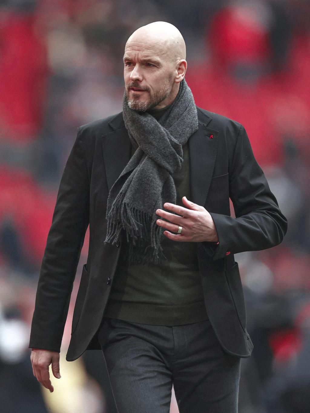 Ajax coach Eric ten hang