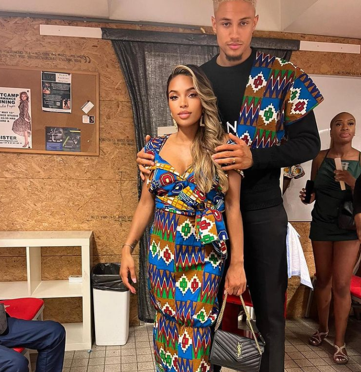 Maduka Okoye and Jelicia Westhorff