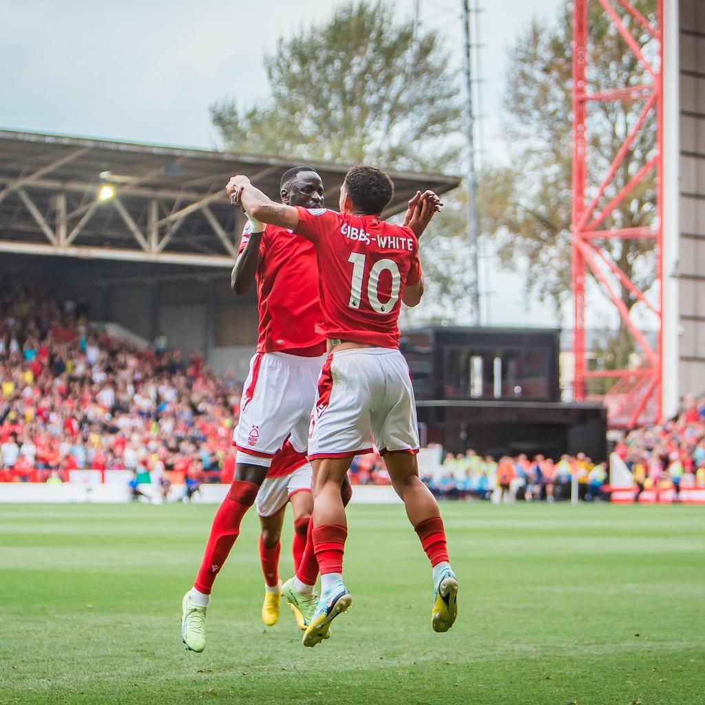 Kouyate opened the scoring at the City Ground.