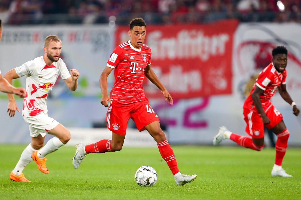 Jamal Musiala gave Bayern Munich an early lead