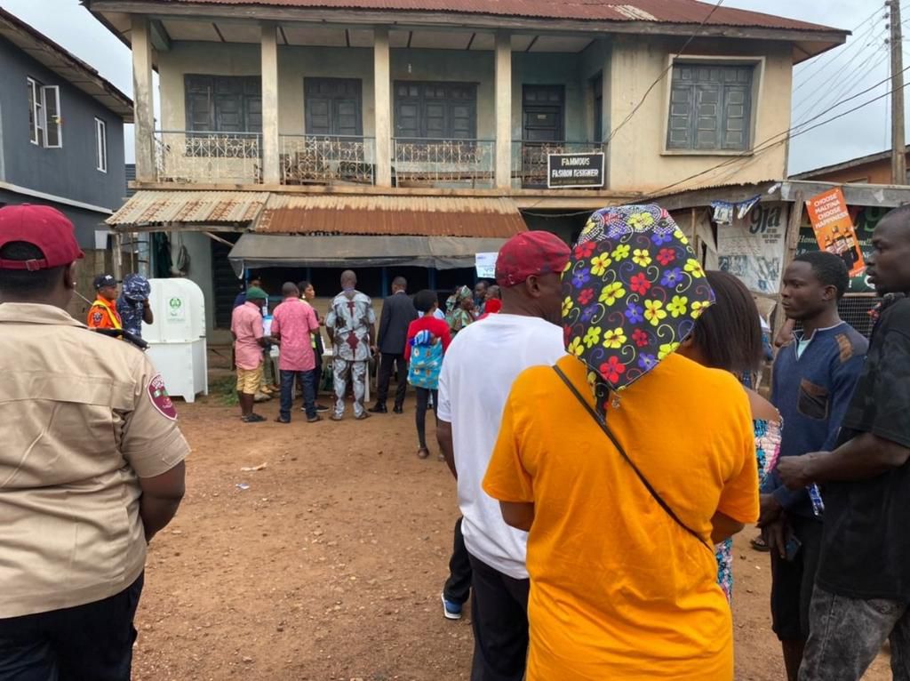 Osun voters. [TheCable]