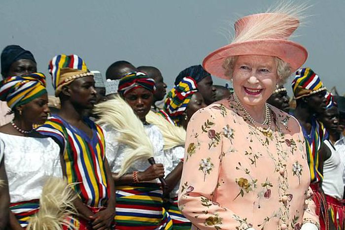 Queen Elizabeth during one of her visits to Nigeria. [Getty Images]