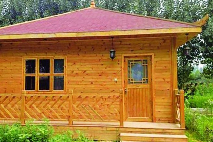 Prefabricated wooden house