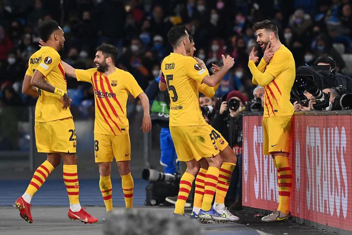 Barcelona were just too good for Napoli at the Diego Maradona Stadium in Naples.