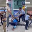 Tunisian officials beating black passengers