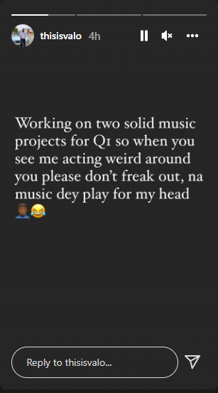 Omah Lay's CEO, Valo. (Instagram/ThisisValo)