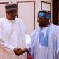 President Muhammadu Buhari with Asiwaju Bola Tinubu