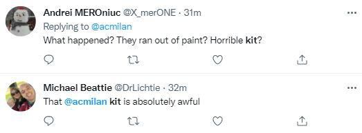 AC Milan fans blame new kit for disappointing draw against Bologna