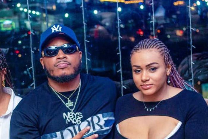 Nigerian music star Sina Rambo and his wife [Instagram/SinaRambo]