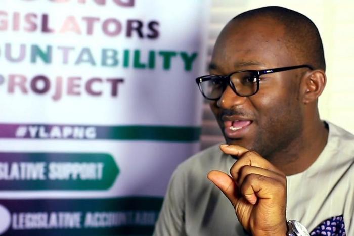 Samson Itodo, a convener of the #NotTooYoungToRun Movement