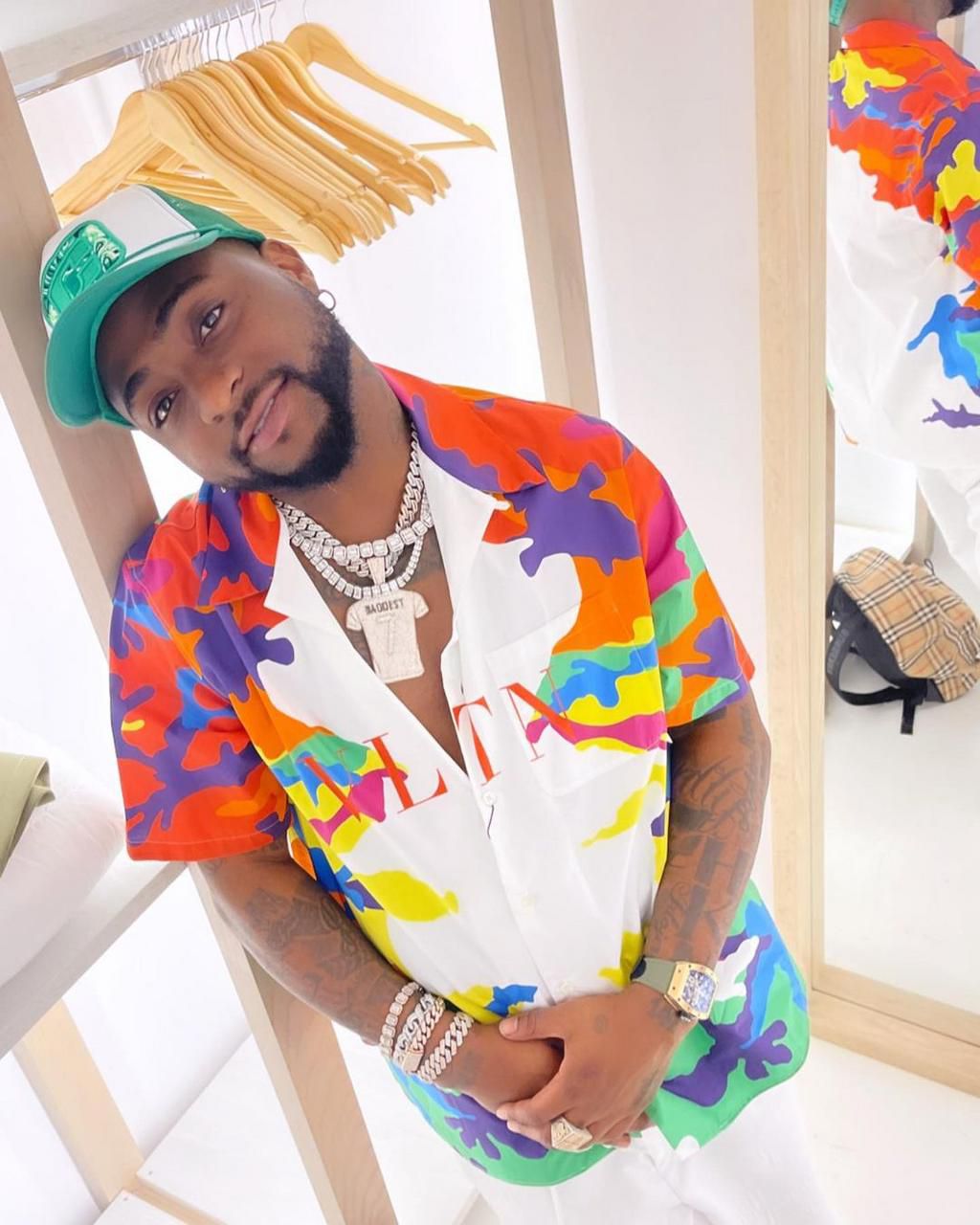 Nigerian music star Davido [Instagram/Davido]