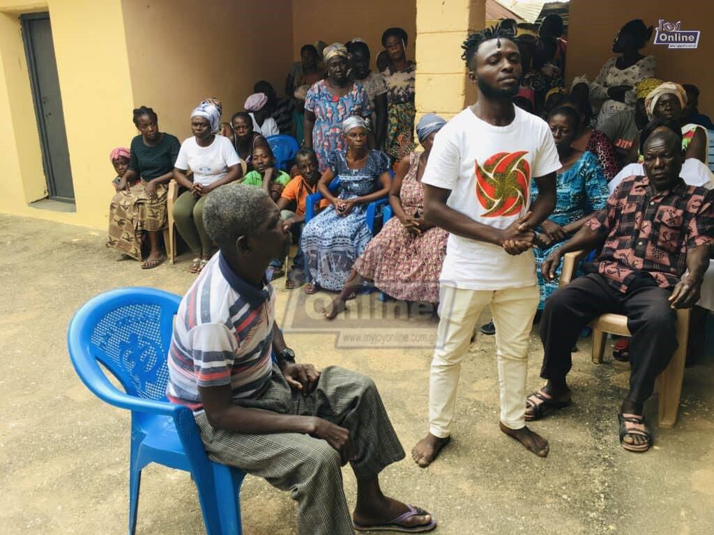 Ritual purification for Opanin Kwame Atta who had sex with his 3 daughters