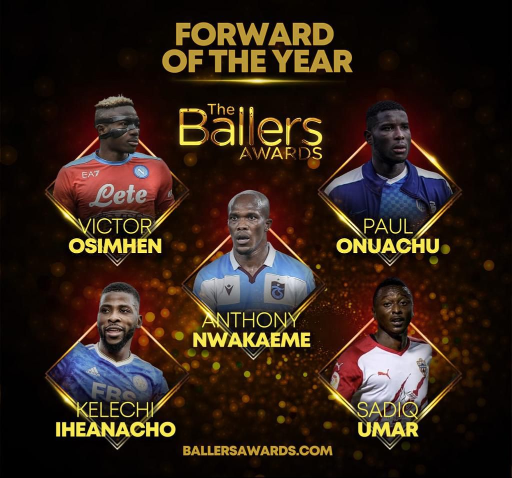 Ballers Awards nominees