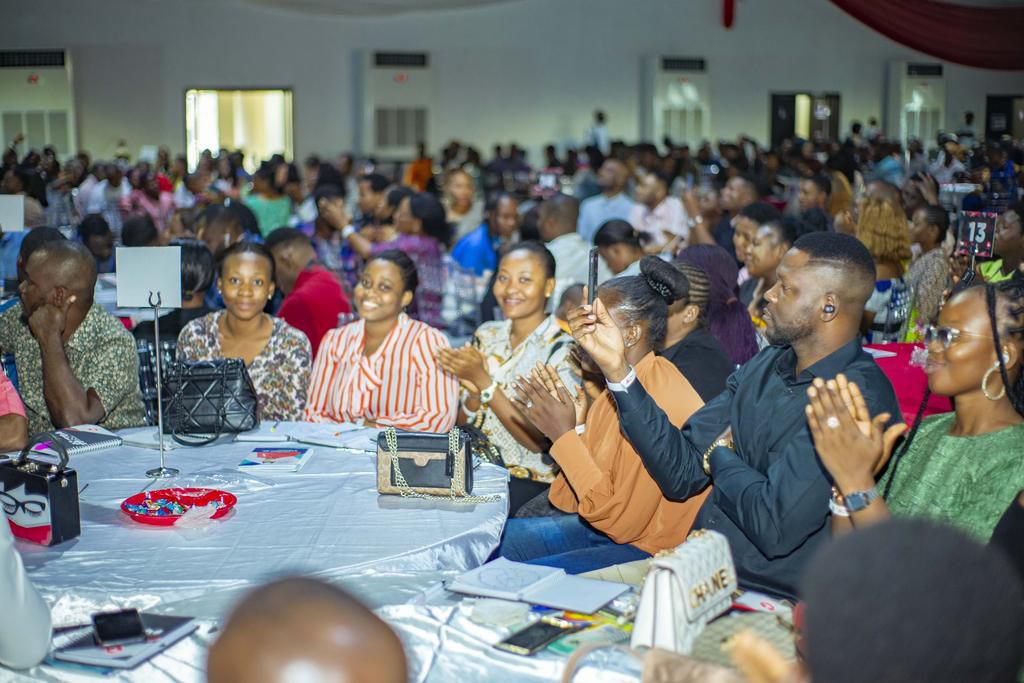 Cross-section of youths at the NBC #YouthEmpowered Programme in Owerri