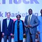 L-R: Founder, Eko Innovation Centre, Mr. Victor Afolabi; Founder, Consumer Data Platform Institute (USA), Mr. David Raab; Chief Executive Officer, Entod Marketing Ltd., Mrs. Iquo Ukoh; Principal Partner, Apex Marketing UK, Dr. Rotimi Olaniyan; and Exe...