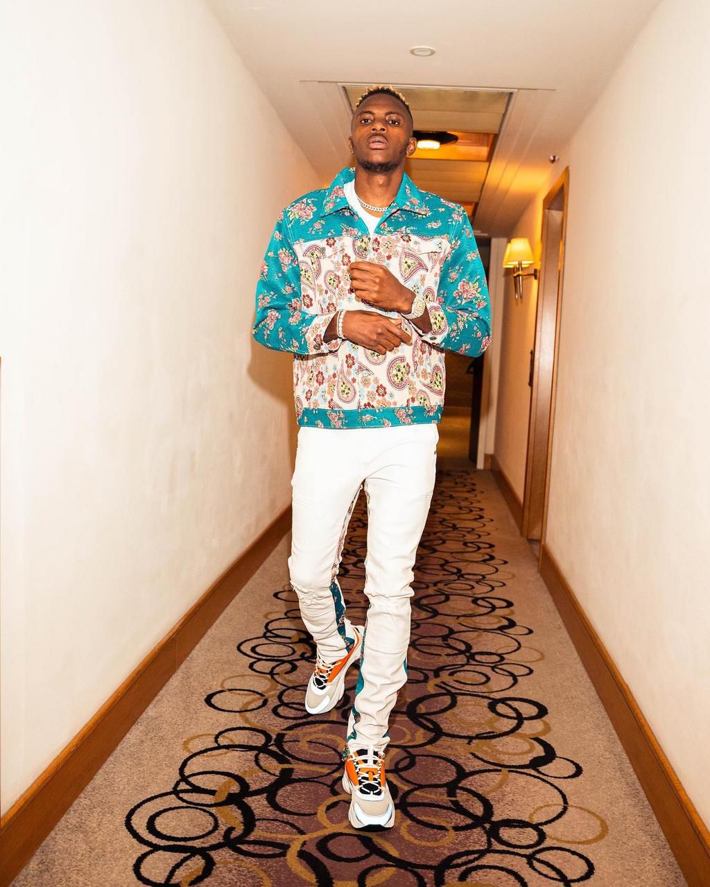 Vctor Osimhen is enjoying his off season