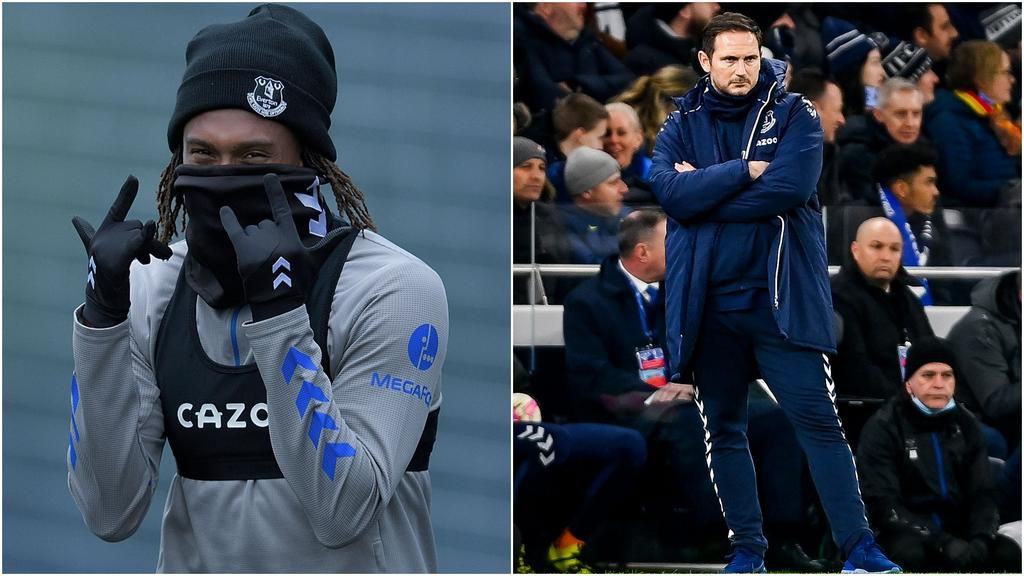 Alex Iwobi was not used by Lampard in Everton's loss to Tottenham Hotspur