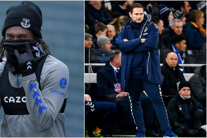 Alex Iwobi was not used by Lampard in Everton's loss to Tottenham Hotspur