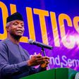 Vice President Yemi Osinbajo at the launch of 'Politics That Works – What Schools And Seminars Won’t Teach You About Winning Elections' in Abuja