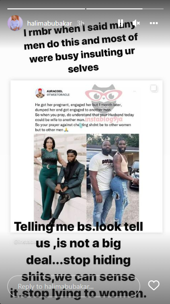 Halima Abubakar slams closet g*y men