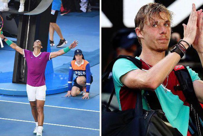 Spain's Rafael Nadal edged out Canada's Dennis Shapovalov