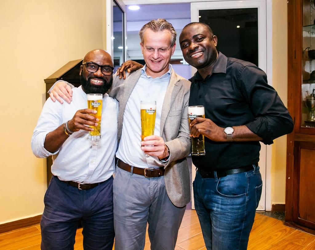 Sampson Oloche, Martin Kochl, Funso Ayeni