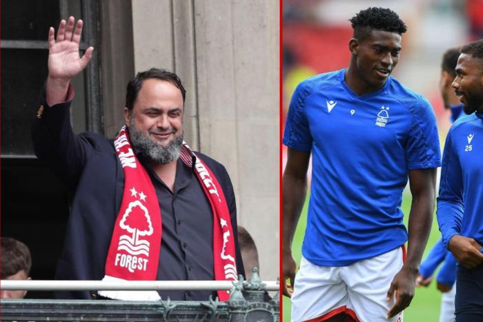 Nottingham Forest owner Evangelos Marinakis is responsible for splashing the cash on Emmanuel Dennis and Taiwo Awoniyi