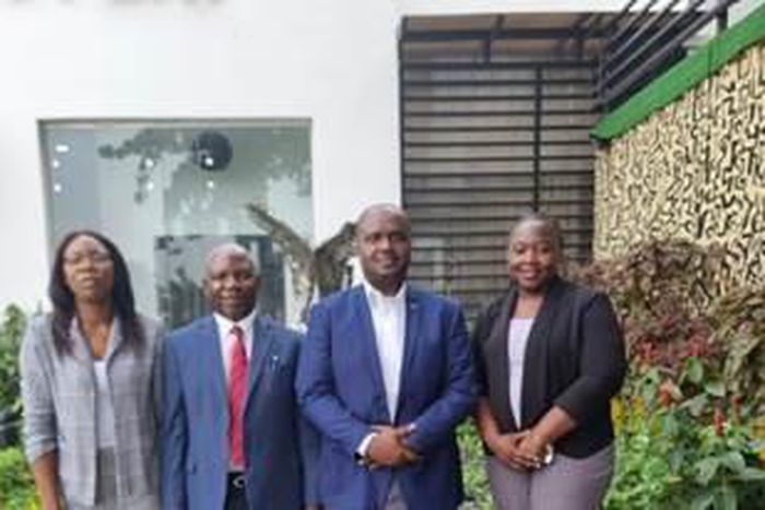 L-R: Doris Duke (Health System Partner, Roche), Dr Peter Alabi (Consultant Neurologist, University of Abuja Teaching Hospital ), Dr Ladi Hameed (General Manager, Roche products Nigeria ltd) and Emmanuella Isiraojie (Patient Journey Partner, Roche)