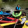 Chinonso and her friends kayaking