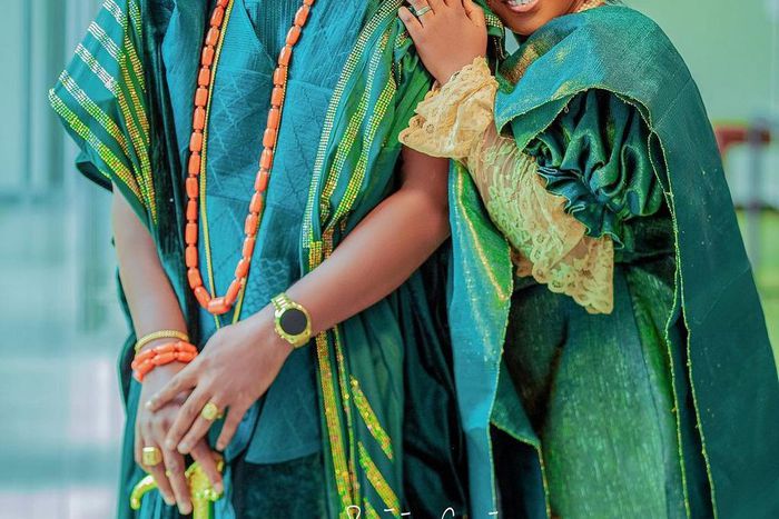 Popular Nigerian skit makers Mr Macaroni and Mummy Wa [Instagram/MrMacaroni]