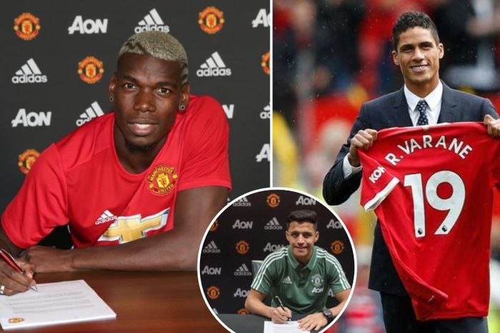 Manchester United have spent over a billion Euros on transfers since 2012