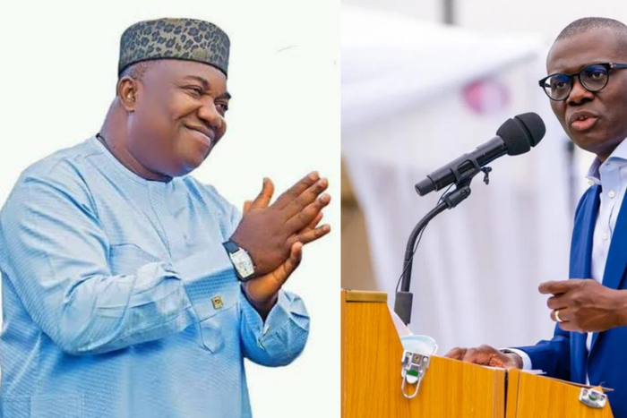 Sanwo-Olu congratulates Enugu Governor, Ugwuanyi on 58th birthday. [Newsbreak]