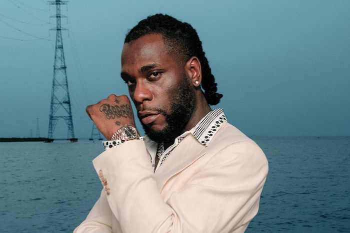 Nigerian music star Burna Boy.
