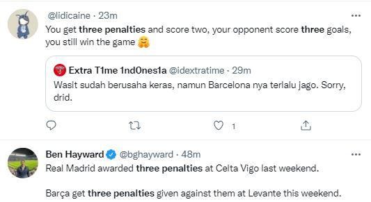 Reactions as Barcelona overcome 3 penalties to beat Levante 3-2 with late Luuk de Jong goal