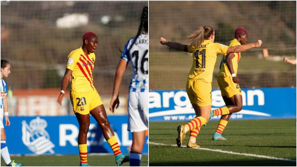 Asisat Oshoala cannot stop scoring