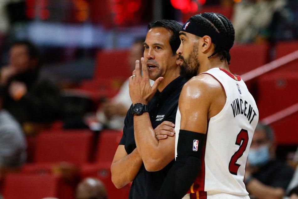 Gabe Vincent has earned the trust of Miami Heat coach Eric Spoelstra