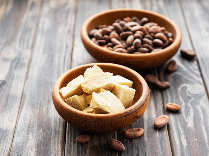 cocoa butter clogs skin [Healthline]