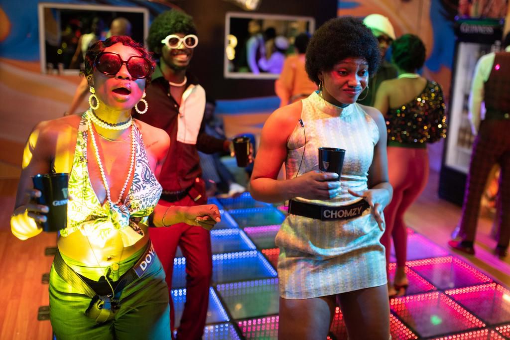 BBNaija Season 7 housemates explore retro style at Guinness Smooth Party