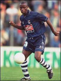 Mutiu Adepoju in action for Real Sociedad