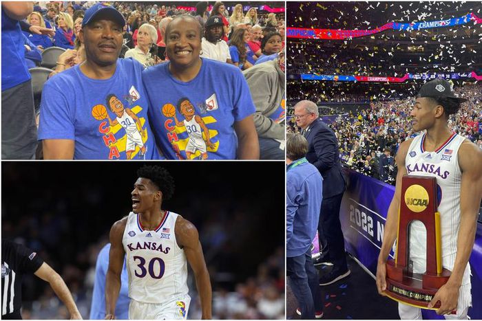 Ochai Agbaji wins 2022 NCAA Men's Tournament's Most Outstanding Player after leading Kansas to defeat UNC