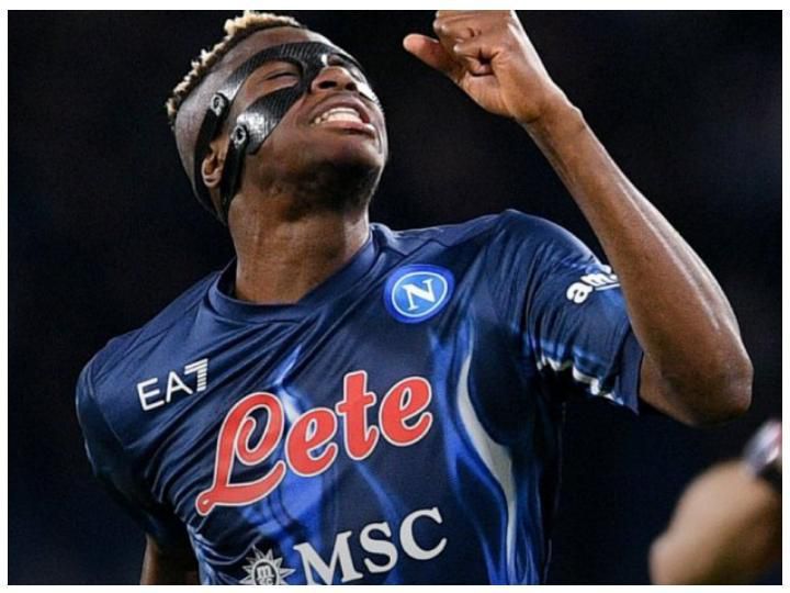 The mask man, Victor Osimhen.